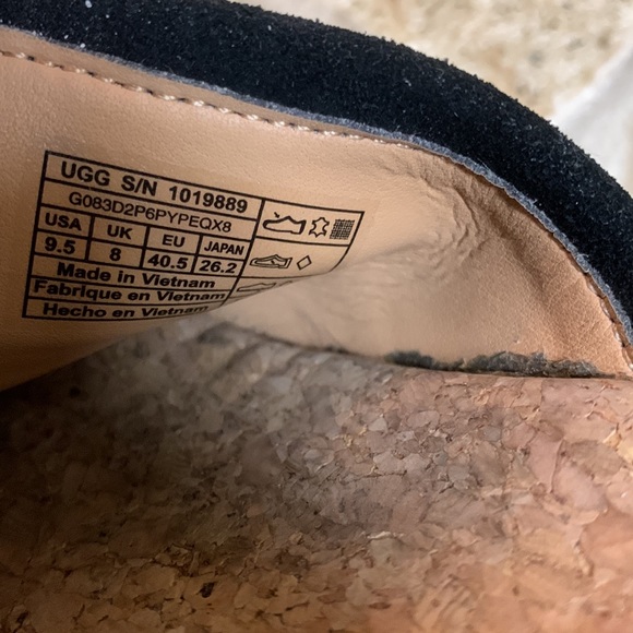 Ugg Kendra Fringe Cork Wedge sandal - Picture 9 of 10